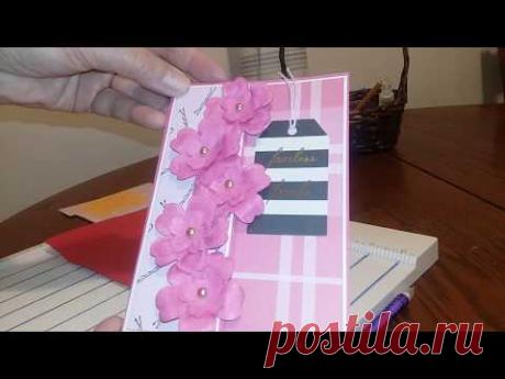 МК для новичков .Открытка С днем рождения - запись пользователя Octyabrina66 (Лилия Перепёлкина) в сообществе Работа с бумагой в категории Открытки