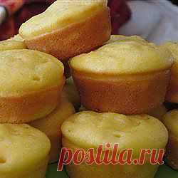 Рецепт: Кексики из кукурузной крупы - все рецепты России