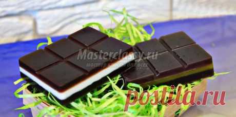 Мыло своими руками. Шоколадка. Мастер-класс с пошаговыми фото
