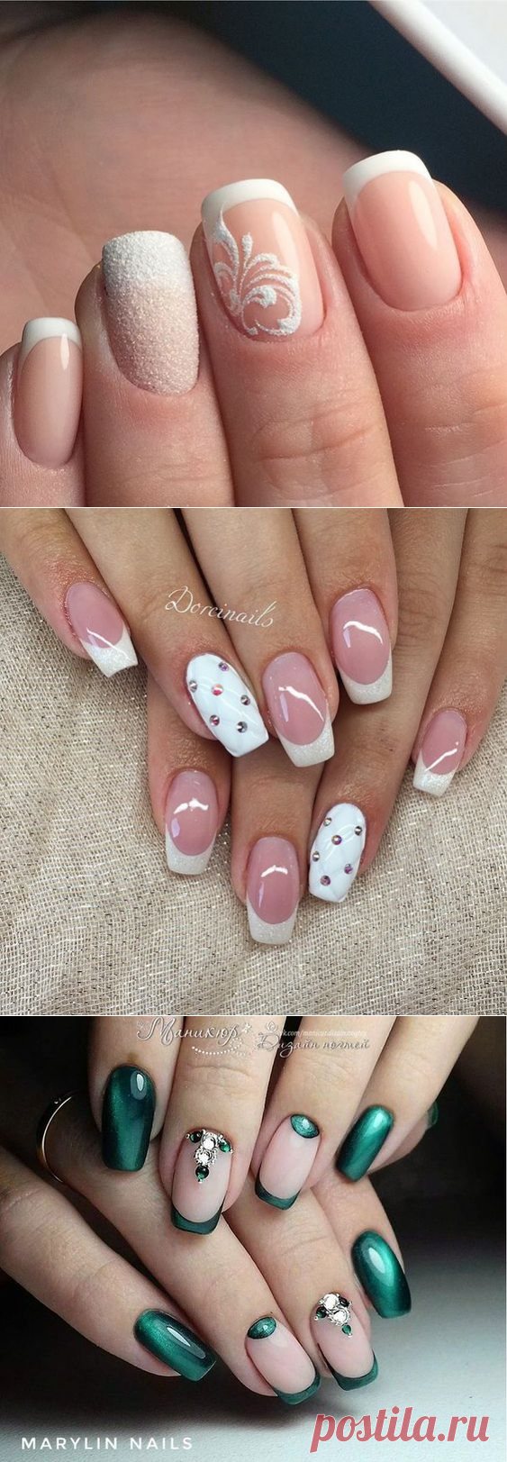 Прекрасное сочетание френча и лунного маникюра

Пусть сегодня к вам придет романтическое парижское настроение. Хотя бы в элегантном французском маникюре. А еще — кофе, круасан и сладкие мечты! Пусть они скорее превращаются в реальность. Кликайте на фото, чтобы прочитать ⤴