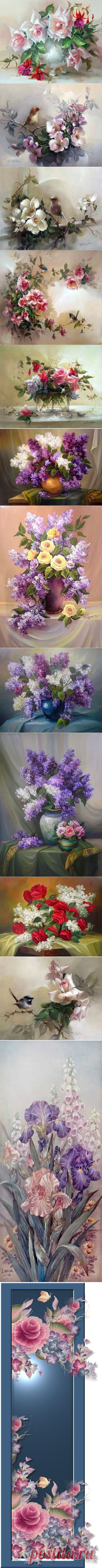 Розы австралийской художницы Jill Kirstein... | Искусство | Постила | flowers