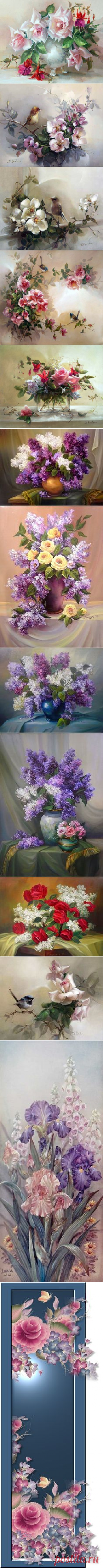 Розы австралийской художницы Jill Kirstein... | Искусство | Постила | flowers