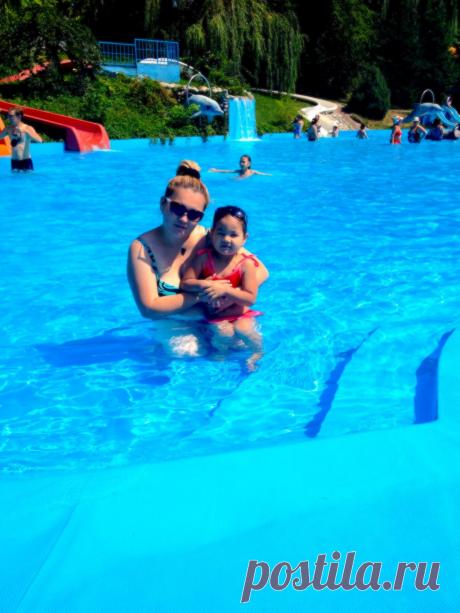 В аквапарке