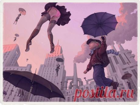 Реальная жизнь в иллюстрациях Вальдемара Казак Современный художник-иллюстратор, заядлый велосипедист, блоггер и просто замечательный человек - Вальдемар Казак (Waldemar Kazak).Этот художник, закончивший Тверское художественное училище в 1994 году…