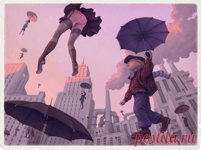 Реальная жизнь в иллюстрациях Вальдемара Казак Современный художник-иллюстратор, заядлый велосипедист, блоггер и просто замечательный человек - Вальдемар Казак (Waldemar Kazak).Этот художник, закончивший Тверское художественное училище в 1994 году…