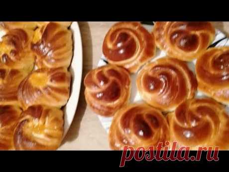 Булочки на кефире #булочкинакефире #булочкикакпух #булочки
