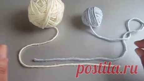 Как соединить нити при вязании Магическим узлом? | Вераша | Вязание | Дзен