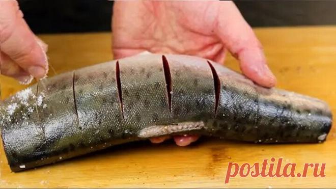 Не жарьте и НЕ СОЛИТЕ! Обалденная ГОРБУШКА! Рыба ТАЕТ во рту! Простой рецепт горбуши! Вкусные Советы