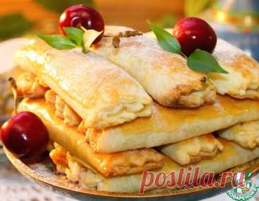 Трубочки с абрикосовой начинкой – кулинарный рецепт