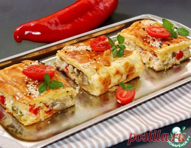 Куриный пирог-суфле – кулинарный рецепт