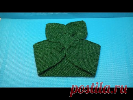 #978 ✴️ПОВЯЗКА ДЛЯ ДЕТЕЙ ДО ГОДА СПИЦАМИ🌞