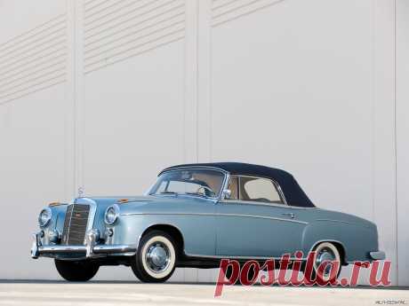 Mercedes-Benz 220S Cabrio (w128) 1956-60г