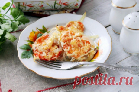 Мясо по французски с сыром - 1000.menu