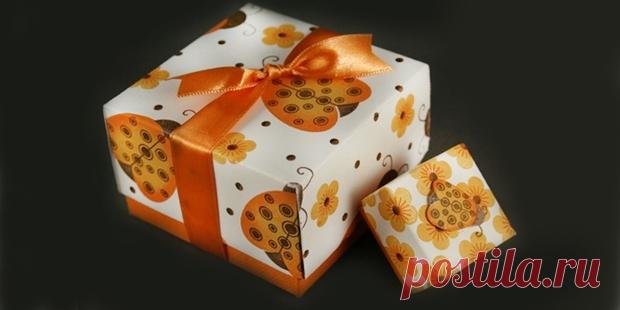 Подарочная коробочка своими руками