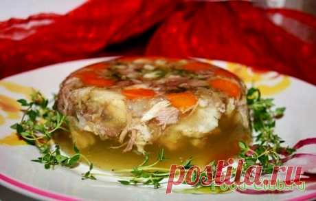 Куриный холодец / на Новый год и рождество / Кулинарные рецепты - Фуд-клаб.ру
