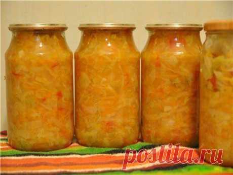 ✓ Самые вкусные рецепты - Receptiki-ru: Капустник в банке на зиму