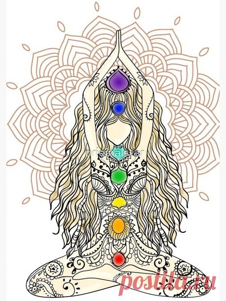 Yoga Girl Ornament Meditation Pose Stock Vector (royalty Free) 1851813820