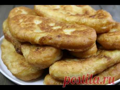Пирожки с картошкой пряженые (жареные)