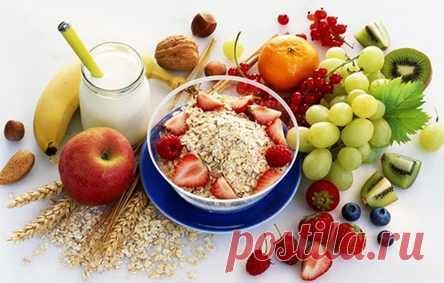 Примерный рацион на неделю