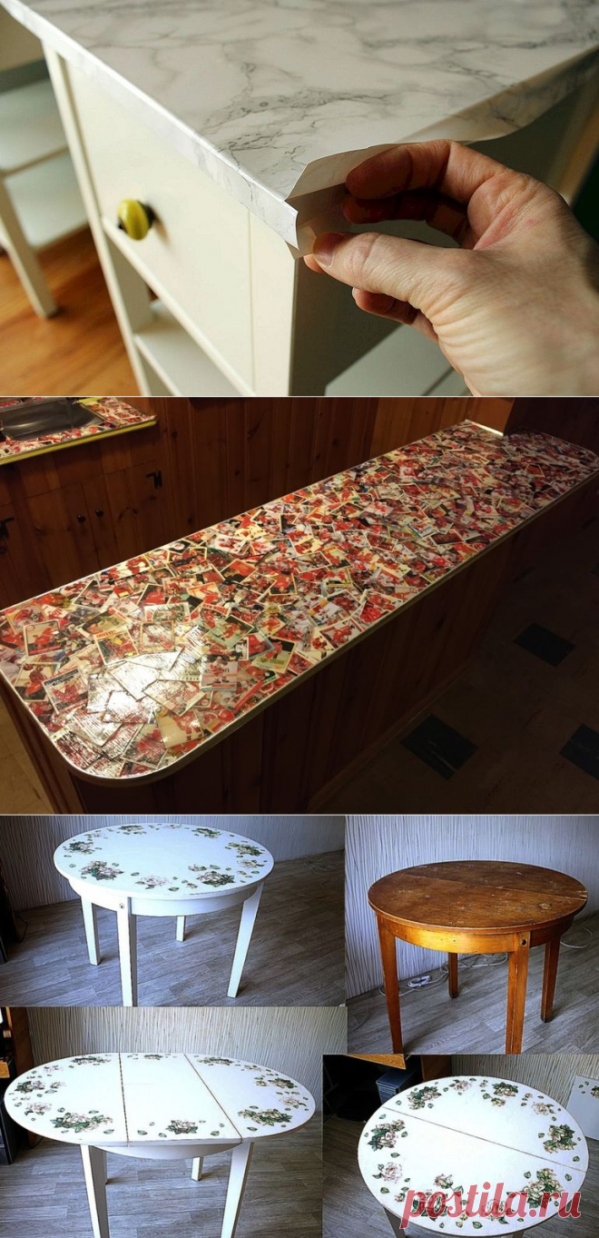 Как обновить кухонную столешницу подручными способами - Журнал "Сам себе изобретатель"