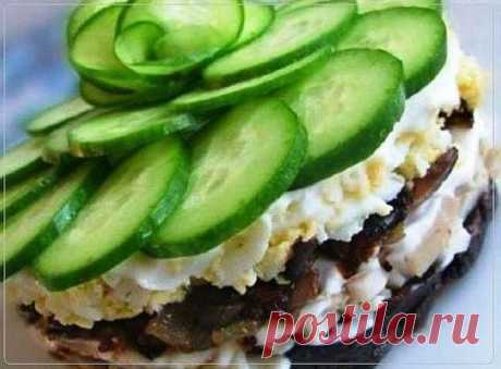 Мясной салат «Меркурий» - Простые рецепты Овкусе.ру