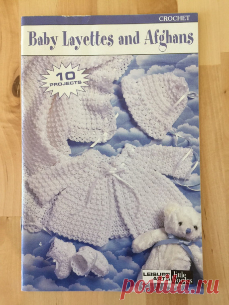 Crochet Pattern Book Baby Layettes and Afghans от ValleyofCrafts