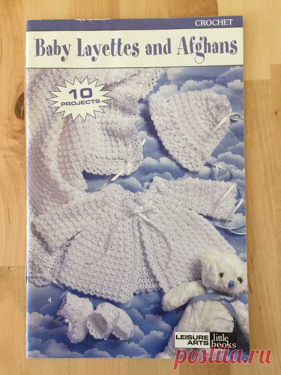 Crochet Pattern Book Baby Layettes and Afghans от ValleyofCrafts