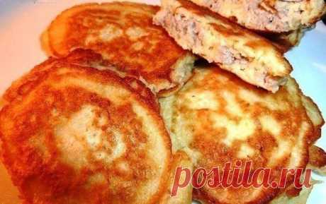 Мясные оладьи на скорую руку | Банк кулинарных рецептов