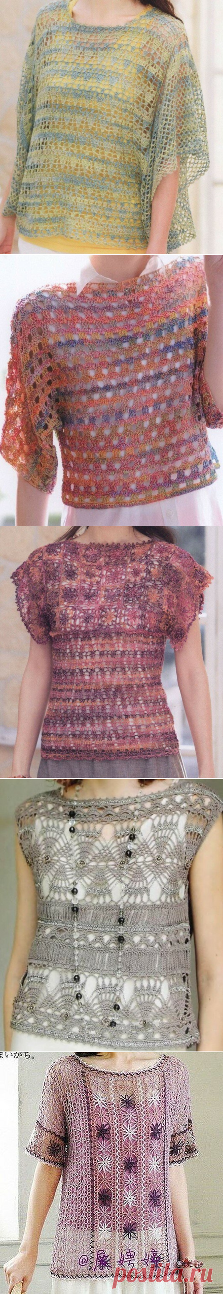 Обворожительные узоры японских моделей крючком и схемы к ним. | Вязалки Веселого Хомяка | Яндекс Дзен