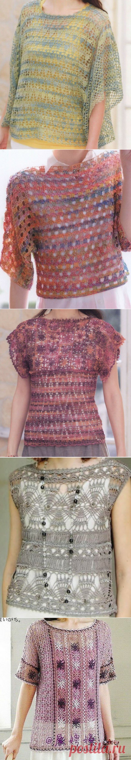 Обворожительные узоры японских моделей крючком и схемы к ним. | Вязалки Веселого Хомяка | Яндекс Дзен