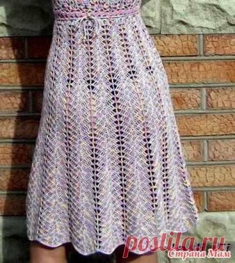 Простая юбочка крючком - ВЯЗАНАЯ МОДА+ ДЛЯ НЕМОДЕЛЬНЫХ ДАМ - Страна Мам