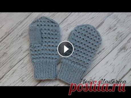 Варежки/Елена Masterica/Mittens Варежки выполнены на спицах 2,5 и 3,0 мм.из пряжи Concord 150 (50% шерсть, 50% акрил). Mittens are made on 2.5 and 3.0 mm spokes made of Concord 150 y...