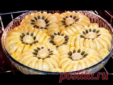 И ТОРТА НЕ НАДО❗НЕРЕАЛЬНО ВКУСНЫЙ,СОЧНЫЙ И МЯГКИЙ ПИРОГ!ВСЁ ПЕРЕМЕШАЛИ В ДУХОВКУ!ОХ КАКАЯ ВКУСНЯТИНА