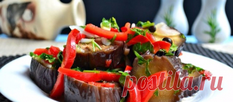 Быстрые Маринованные Баклажаны