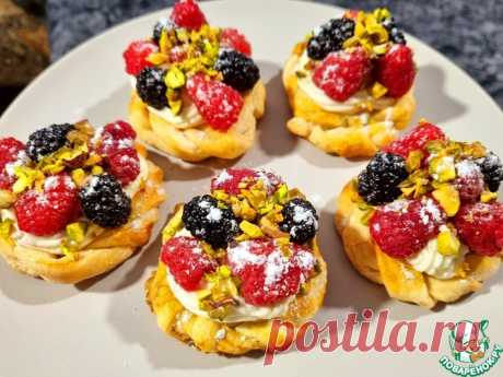 Пирожное " Лакомка " Кулинарный рецепт