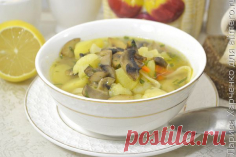 👌 Наваристый суп с грибами и цветной капустой - постимся вкусно, рецепты с фото Вкусный рецепт Наваристый суп с грибами и цветной капустой - постимся вкусно, пошаговый, с фото и отзывами 👍 Зимние супы, Вегетарианские супы, Низкокалорийные супы, Постные вторые блюда