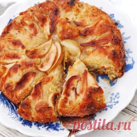 Норвежский яблочный пирог с овсяными хлопьями - Я Покупаю