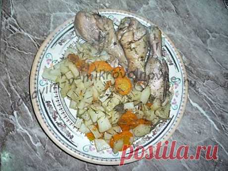 Тушеная картошка в микроволновке: готовим с курицей или овощами