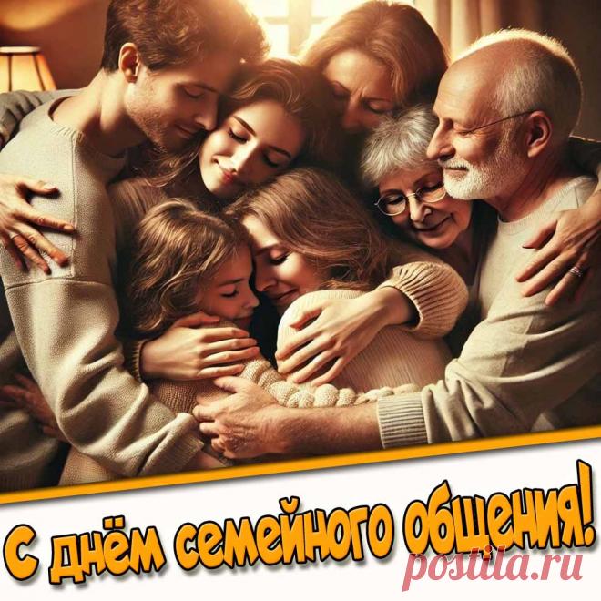 Картинка с днём семейного общения!

Ещё больше картинок на сайте pozdravims.ru