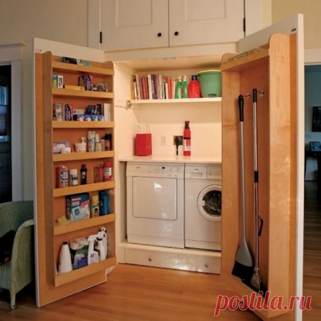 Умный дизайн для маленькой квартиры — Сделай сам, идеи для творчества - DIY Ideas