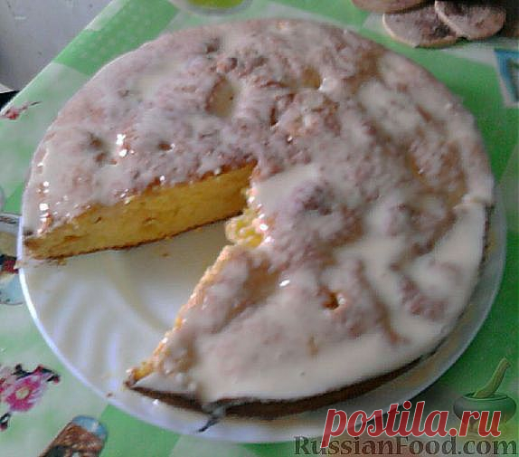 Рецепт: Быстрый пирог "Изумленыш" на RussianFood.com