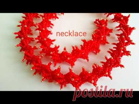 Жгут из бисера и стекляруса. Мастер-класс. Harness made of beads