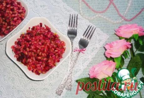 Тёплый перловый салат с овощами "Розовый жемчуг" - кулинарный рецепт