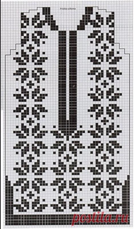 Пляжная туника филеечкой!