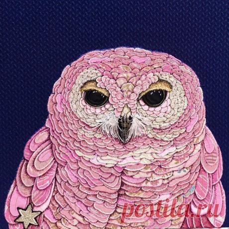 Удивительные работы Зары Меррик (Zara Merrick) в технике аппликации