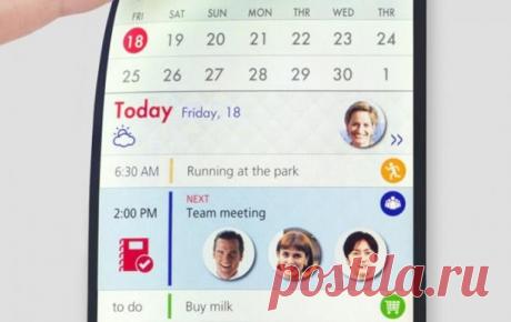 В Японии в следующем году начнут производство гибких дисплеев | Однако Жизнь