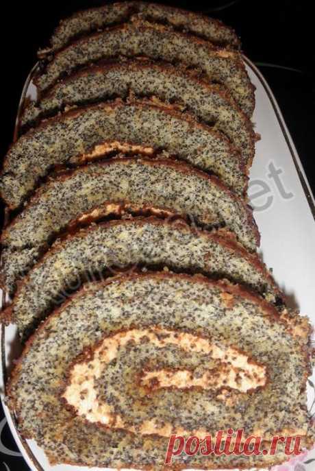 Маковый рулет со сгущенкой: delis_aniuta