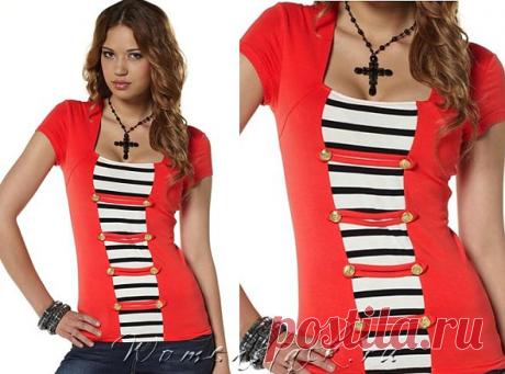 Сшить топы и майки – быстро и просто. Часть 7. | Женские разговоры (автор Ольга Клишевская)