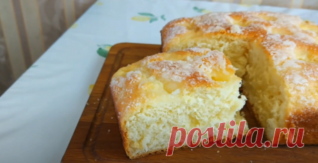 Необыкновенно вкусная сдоба: сахарно-масляный пирог, воздушное объедение | Вкусно без компромиссов🍵🍹🥙 | Яндекс Дзен