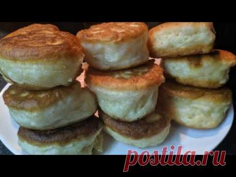 Пышные Оладьи на Кефире как Пух Без дрожжей! Самый Простой и Вкусный рецепт! Секрет Пышных Оладушек